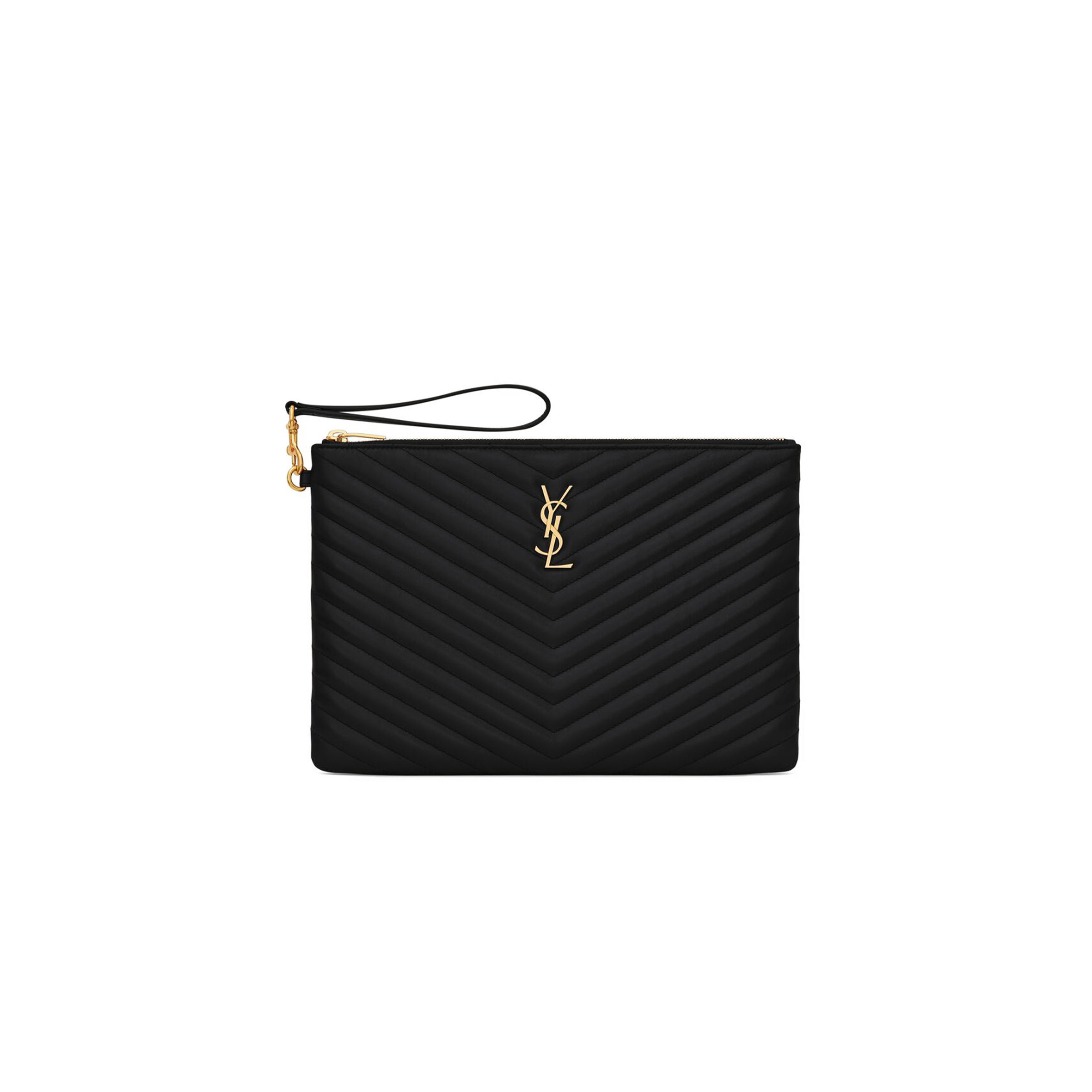 YSL CASSANDRE MATELASSÉ TABLET POUCH IN LEATHER 559193CWU011000 (30*21.5*2cm) YSL CASSANDRE MATELASSÉ TABLET POUCH IN LEATHER 559193CWU011000 (30*21.5*2cm)